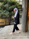 Ön Fermuarlı Takım Lacivert
