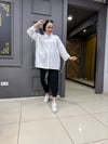 Oversize Gömlek Beyaz
