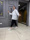 Oversize Gömlek Beyaz