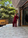Oysh Çapraz Takım Bordo