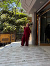 Oysh Çapraz Takım Bordo