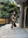 Oysh Paraşüt Hırka Detaylı Takım Kahve Gri
