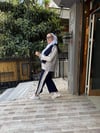 Oysh Paraşüt Hırka Detaylı Takım Lacivert Gri