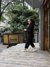 Oysh Şalvar Takım Siyah
