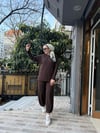 Paça Detay Oysh Takım Kahve