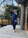 Paça Detay Oysh Takım Lacivert