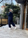 Paça Detay Oysh Takım Lacivert