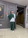 Panama Örme Kumaş 2'li Takım Yeşil
