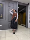 Paraşüt Balon Etek Siyah 