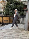 Paraşüt Detaylı Eşofman Takımı Füme