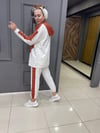 Paraşütlü Ekru Kiremit Eşofman Takımı 