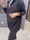 Paraşütlü Siyah Eşofman Takım