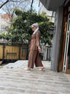 Payetli Kimonolu Takım Kahve