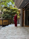 Pileli Oysh Takım Bordo