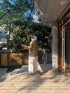 Püsküllü Kimono Haki