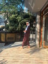 Püsküllü Kimono Kahberengi