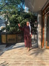 Püsküllü Kimono Kahberengi