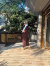 Püsküllü Kimono Kahberengi