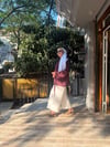 Püsküllü Kimono Mürdüm