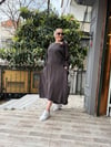 Şalvar Etekli Takım Kahve
