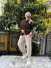Sandy Bağcıklı Şalvar Krem