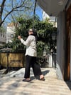 Saten Çizgili Gömlek