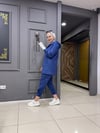 Scuba Hırkalı Takım İndigo