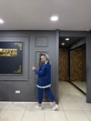Scuba İçlikli Sweat İndigo