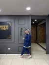 Scuba İçlikli Sweat İndigo