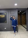 Scuba İçlikli Sweat İndigo