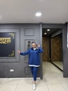 Scuba İçlikli Sweat İndigo