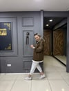 Scuba İçlikli Sweat Kahverengi