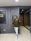 Scuba İçlikli Sweat Kahverengi