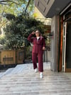 Scuba Takım Bordo