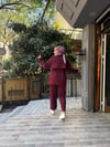 Scuba Takım Bordo