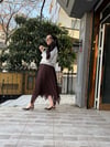 Şifon Kahve Etek