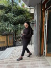 Siyah Tüllü Kazak