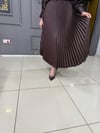 Taşlı Etek Kahve
