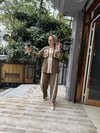 Trend Cep Detay Tensel Takım Haki