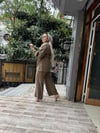 Trend Cep Detay Tensel Takım Haki