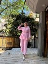 Tül Modal Yıldız Takım Pembe