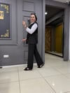 Yelekli Takım Siyah