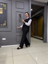 Yelekli Takım Siyah