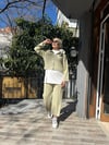 Yırtmaçlı 3'lü Takım Yeşil