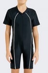 Allsea Çocuk Kısa Kollu Yüzücü Tulum Mayo Unisex