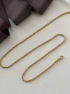 Burgu Zincir 3 mm 60 cm