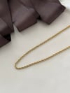 Burgu Zincir 3 mm 60 cm