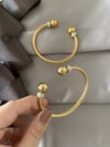 Gold Topçuklu Kol Aksesuarları
