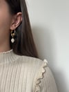 İncili Charm Küpe