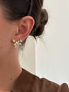 Kalpli Fiyonk Küpe(14k)